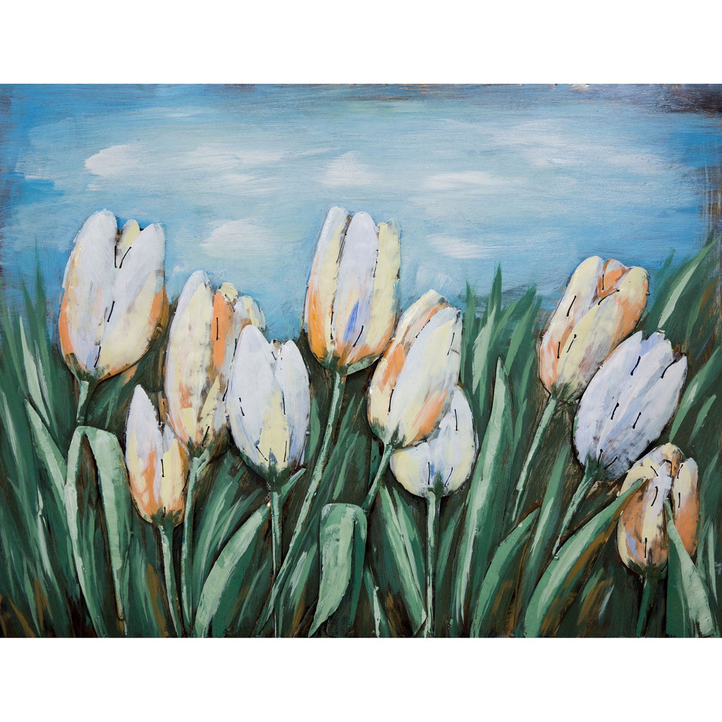 3D Metallbild Tulpen - Das Holländische Möbelhaus