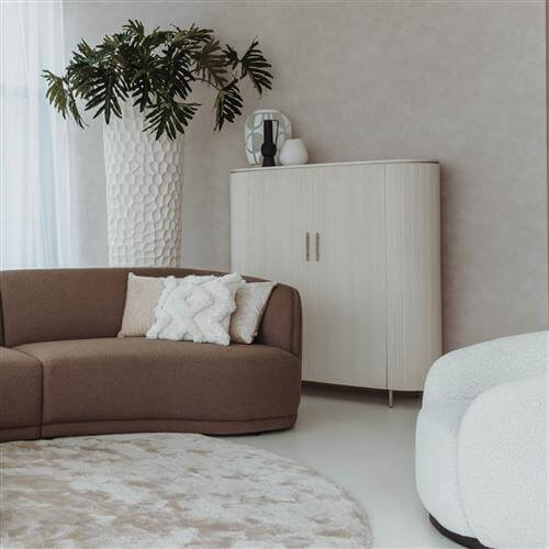 aufbewahrung kissen loungemöbel Aufbewahrungsschrank Corbetta 135 cm
