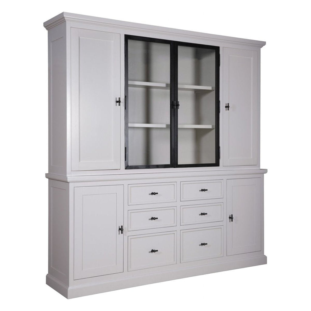 Landhausstil Buffetschrank Cosy Metal 6 Türen 6 Schubladen - Das Holländische Möbelhaus