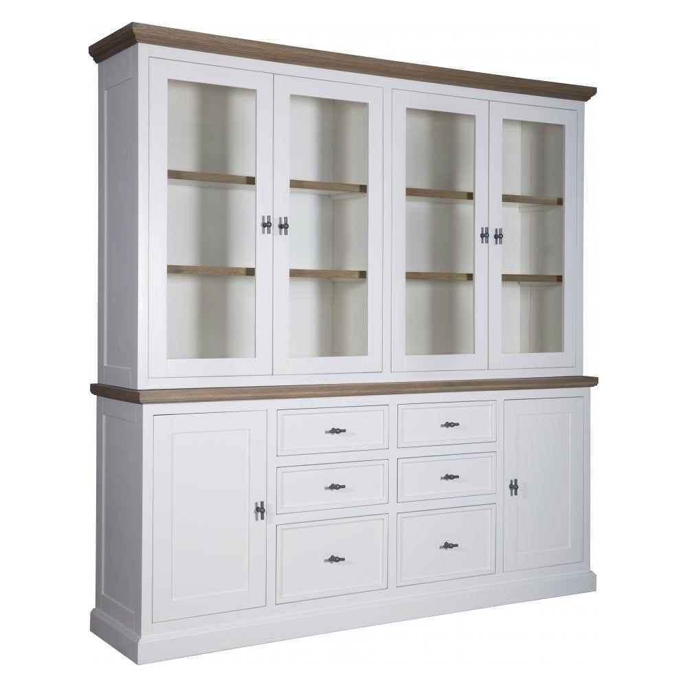 Landhausstil Buffetschrank Cosy Oak 6 Türen 6 Schübe - Das Holländische Möbelhaus