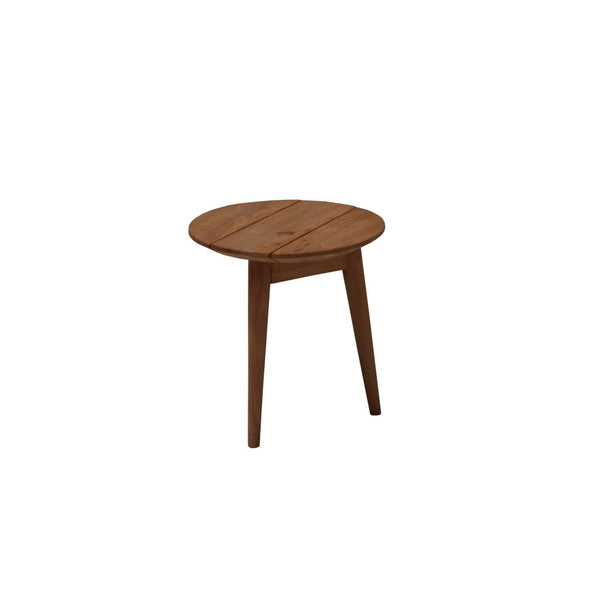 Teak Garten Couchtisch Rund 50 cm - Das Holländische Möbelhaus