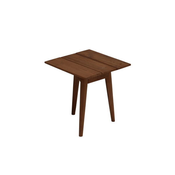 Teak Garten Couchtisch Vierkant 50 cm - Das Holländische Möbelhaus
