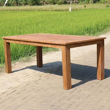 Teak Gartentisch Niek Dick - Das Holländische Möbelhaus