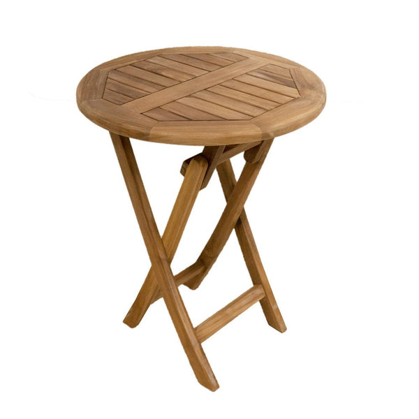 Teak Gartentisch Tuban rund - Das Holländische Möbelhaus