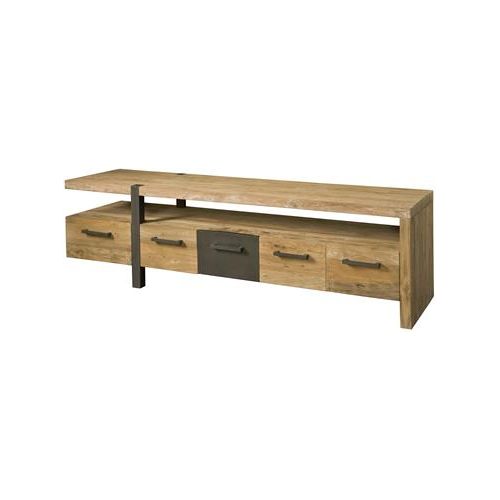 Teak TV Sideboard Lucca 190 cm - Das Holländische Möbelhaus