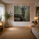 3D Metallbild Giraffen