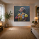 3D Metallbild Sir Dackel