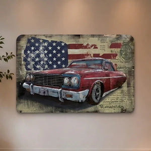 3D Metallbild Chrysler Centura Amerika