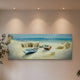 3D Metallbild Kanu Strand - Das Holländische Möbelhaus