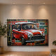 3D Metallbild Mini Cooper - Das Holländische Möbelhaus