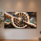 3D Metallbild Propeller - Das Holländische Möbelhaus