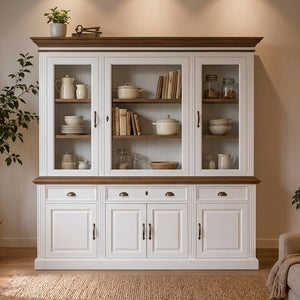 Landhausstil Buffetschrank Chic Oak 6 Türen 3 Schübe