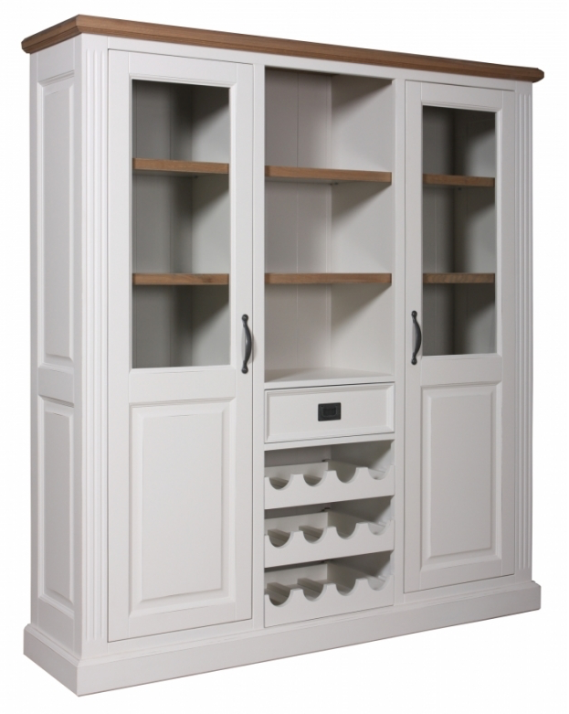 Landhausstil Buffetschrank-Weinschrank  Chic Oak