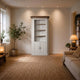 Landhausstil Eckschrank Chic Oak 2 Türen