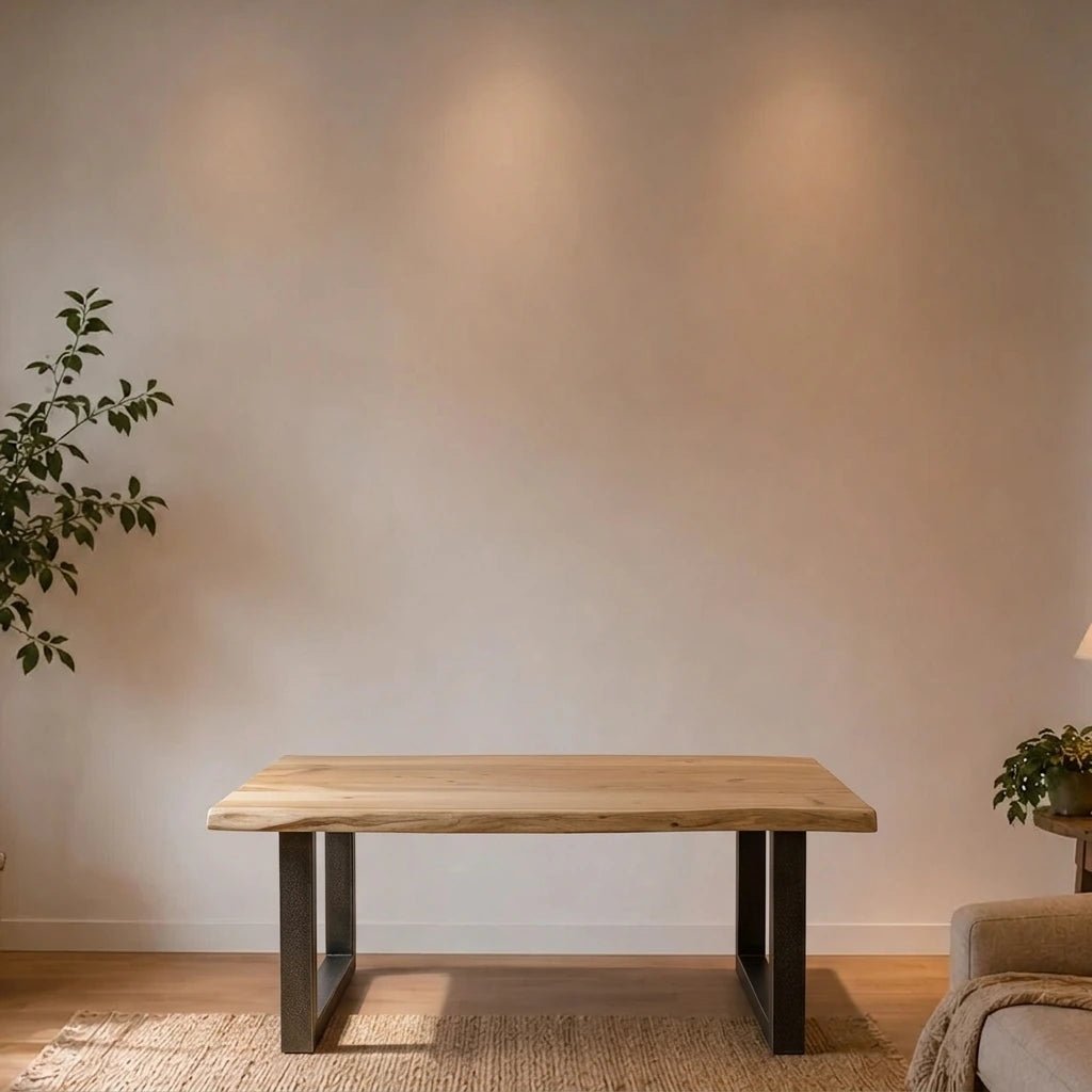 Akazie Couchtisch Urbania 135 cm - Das Holländische Möbelhaus