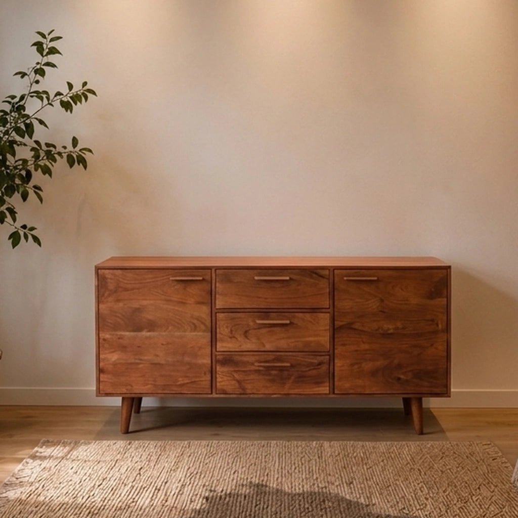 Akazie Sideboard Falcone 160 cm - Das Holländische Möbelhaus