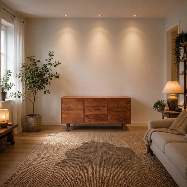 Akazie Sideboard Falcone 160 cm - Das Holländische Möbelhaus