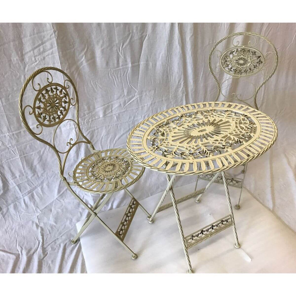 Bistro Set Metall für Garten und Balkon – Das Holländische Möbelhaus