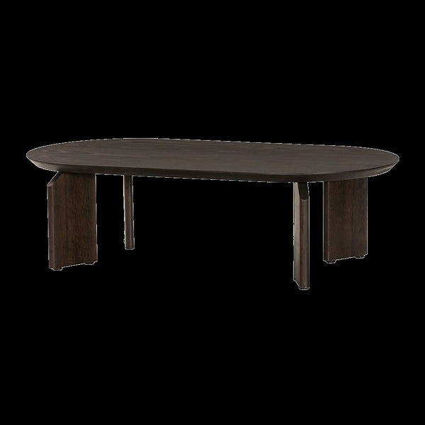 Eiche Couchtisch Allure dunkelbraun 140 cm - Das Holländische Möbelhaus