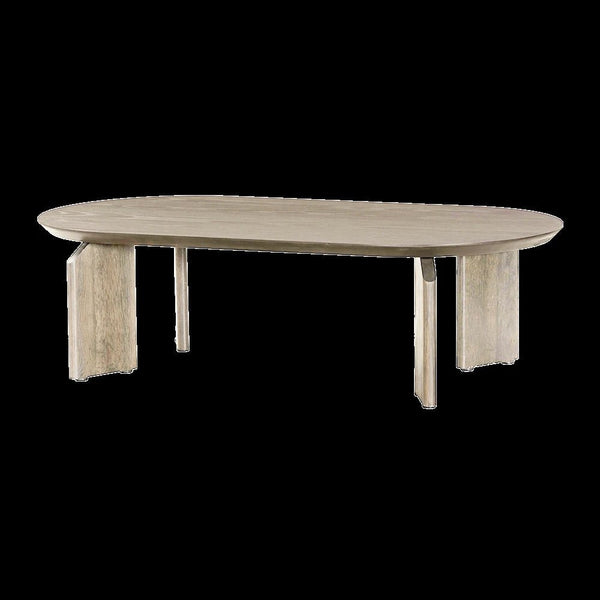 Eiche Couchtisch Allure White Wash 140 cm - Das Holländische Möbelhaus