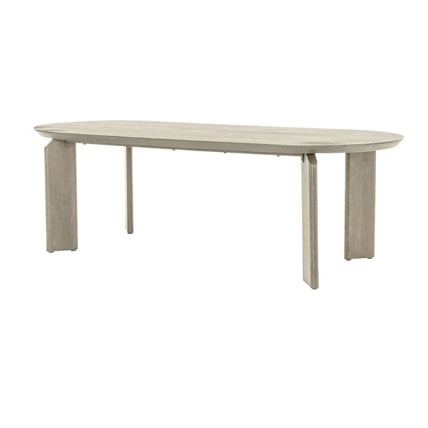 Eiche Esstisch Allure White Wash 220 cm - Das Holländische Möbelhaus