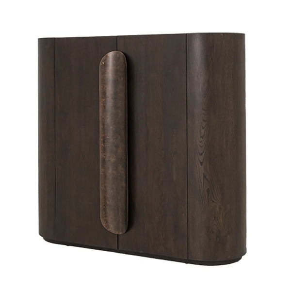 Eiche Schrank Allure dunkelbraun 150 cm - Das Holländische Möbelhaus