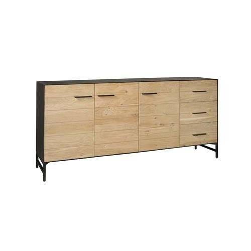 Eiche Sideboard Lido 200 cm - Das Holländische Möbelhaus