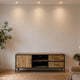 Eiche TV Sideboard Luna 160 cm - Das Holländische Möbelhaus