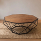 Industrial Couchtisch Yulia Octagon - Das Holländische Möbelhaus