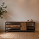 Industrial Sideboard Yulia offen - Das Holländische Möbelhaus