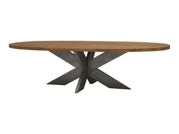 Industrial Teak Esstisch SMG-10 - Das Holländische Möbelhaus