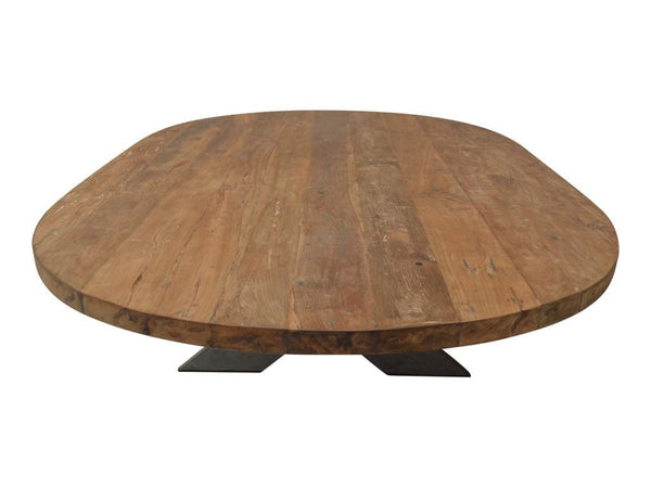 Industrial Teak Esstisch SMG-10 - Das Holländische Möbelhaus
