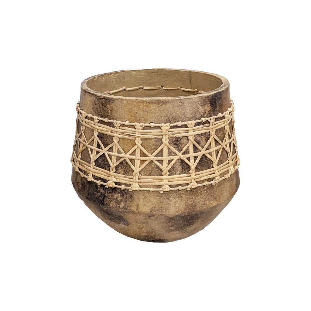Janik Sisal Vase Modell 2 - Das Holländische Möbelhaus