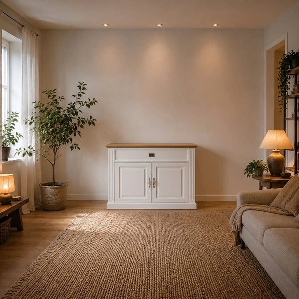 Landhausstil Anrichte Chic Oak 2 Türen 1 Schub - Das Holländische Möbelhaus