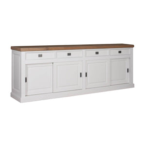 Landhausstil Anrichte Chic Oak 4 Türen 4 Schübe