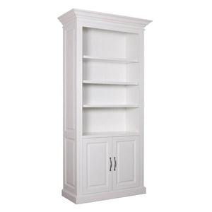 Landhausstil Bücherschrank Chic 2 Türen