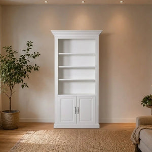 Landhausstil Bücherschrank Chic 2 Türen