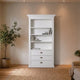 Landhausstil Bücherschrank Chic 3 Schübe - Das Holländische Möbelhaus