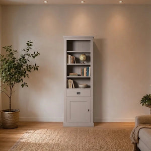 Landhausstil Bücherschrank Kubic 1 Tür 1 Schub