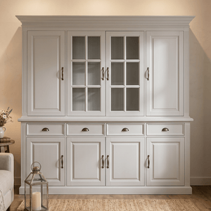 Landhausstil Buffetschrank Chic 8 Türen 4 Schübe