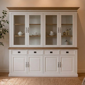 Landhausstil Buffetschrank Chic Oak 8 Türen 4 Schübe