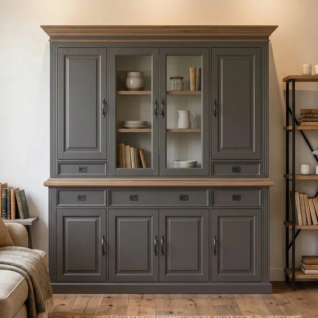 Landhausstil Buffetschrank Chic Oak 8 Türen 5 Schübe - Das Holländische Möbelhaus