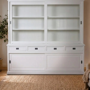 Landhausstil Buffetschrank Eyeglass 4 Schiebetüren 4 Schübe