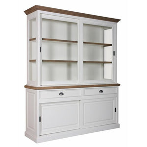 Landhausstil Buffetschrank Eyeglass Oak 4 Schiebetüren 2 Schübe