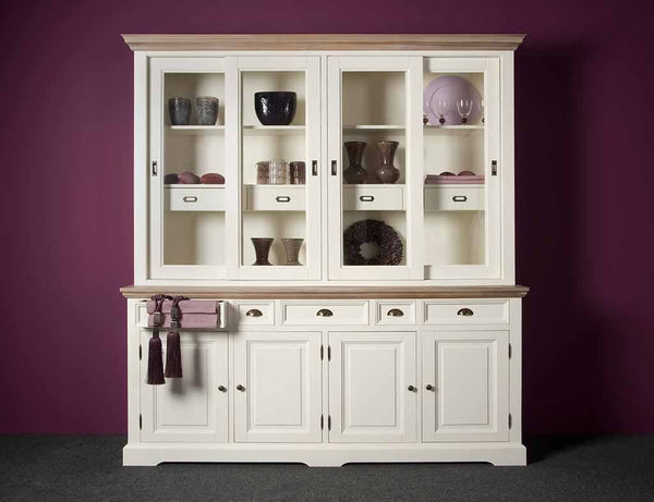 Landhausstil Buffetschrank Fleur 204 cm - Das Holländische Möbelhaus