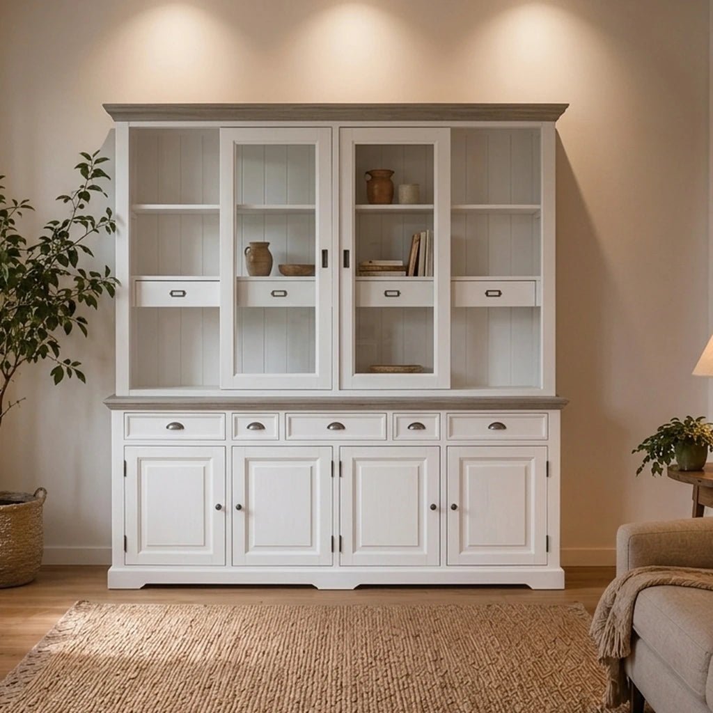 Landhausstil Buffetschrank Fleur 204 cm - Das Holländische Möbelhaus