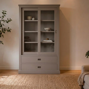 Landhausstil Buffetschrank Kubic 2 Schiebetüren 2 Schübe
