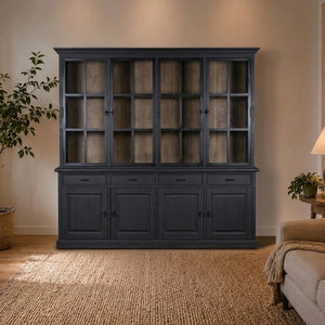 Landhausstil Buffetschrank Oslo Metal 8 Türen 4 Schübe
