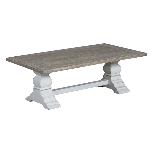 Landhausstil Couchtisch Amanda 135 - Das Holländische Möbelhaus
