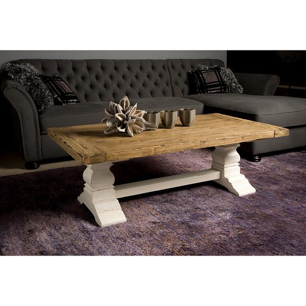 Landhausstil Couchtisch Amanda 135 - Das Holländische Möbelhaus